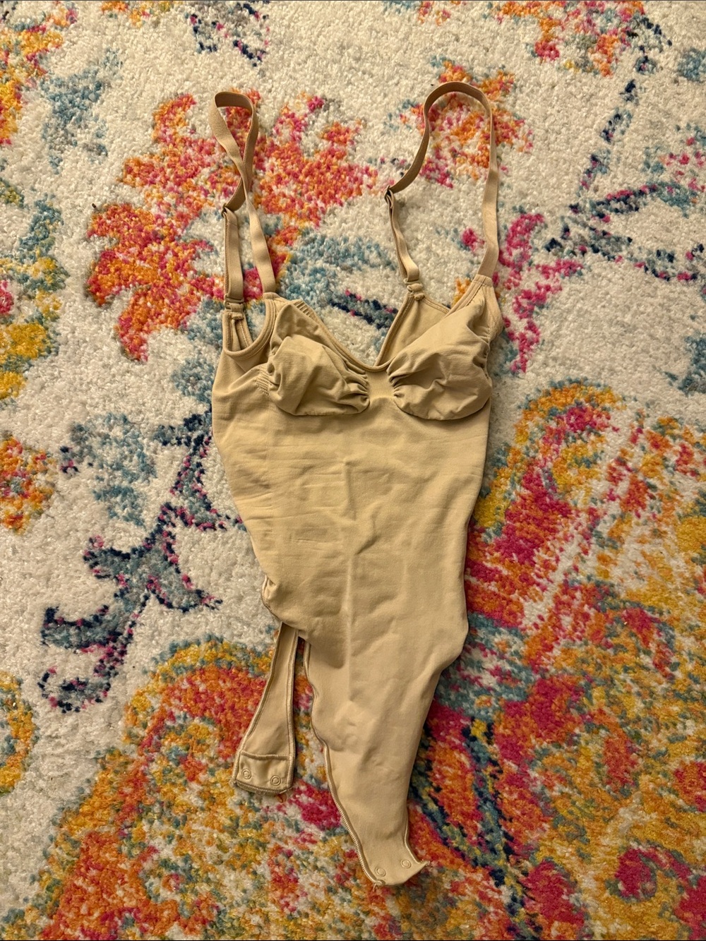 SKIMS Seamless Sculpt Low Back Thong Bodysuit | Clay